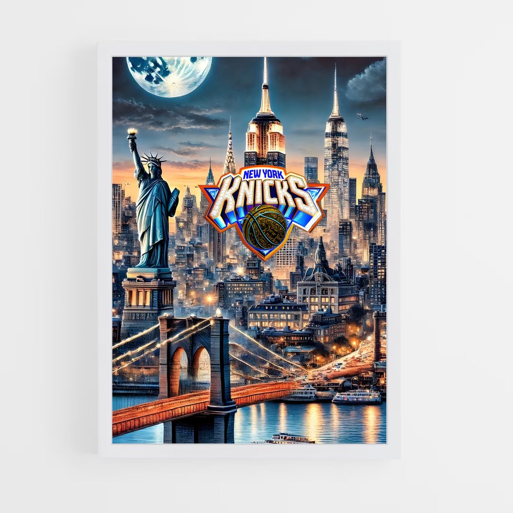 Poster New york knicks – affiche Basketball (vue 3)